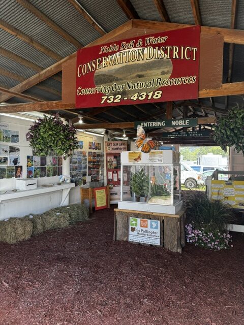 2025 Noble SWCD Fair Building Entrance